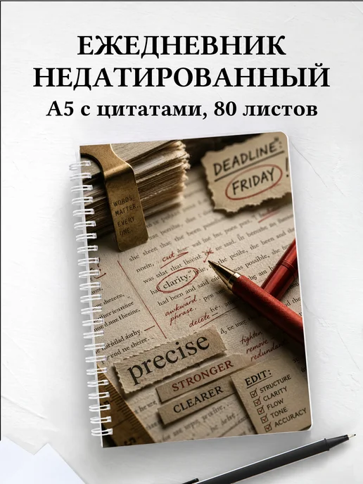 Ежедневник недатированный редактора