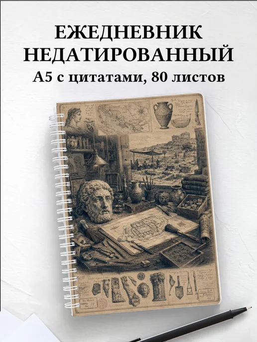 Ежедневник недатированный археолога