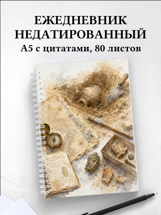 Ежедневник недатированный археолога