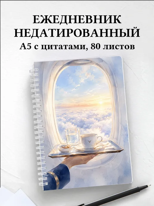 Ежедневник недатированный стюардессы