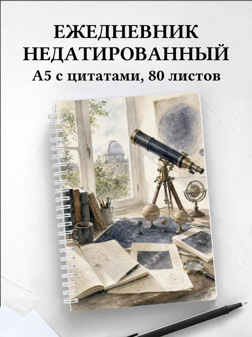 Ежедневник недатированный астронома