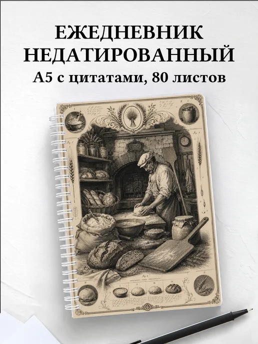 Ежедневник недатированный пекаря