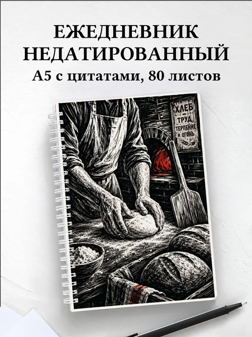 Ежедневник недатированный пекаря