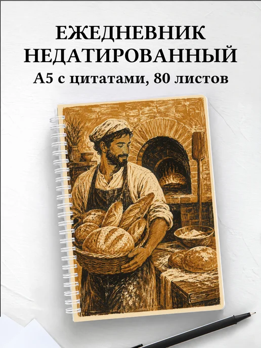 Ежедневник недатированный пекаря
