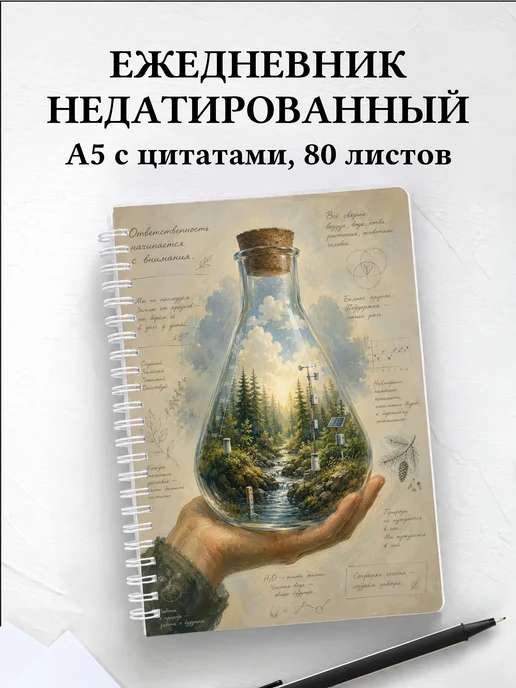 Ежедневник недатированный эколога