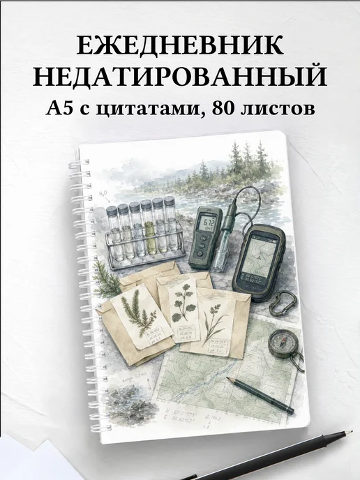 Ежедневник недатированный эколога