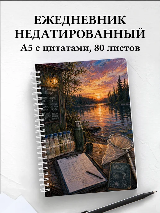 Ежедневник недатированный эколога
