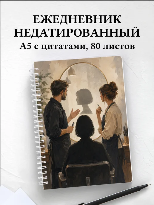 Ежедневник недатированный парикмахера