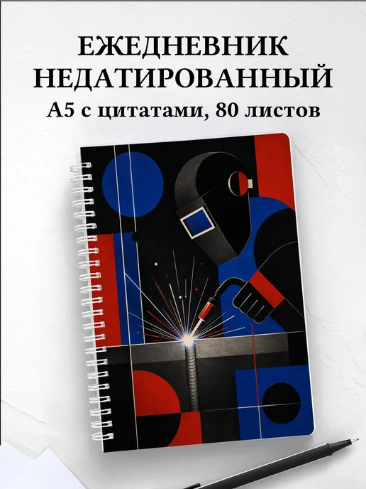 Ежедневник недатированный сварщика