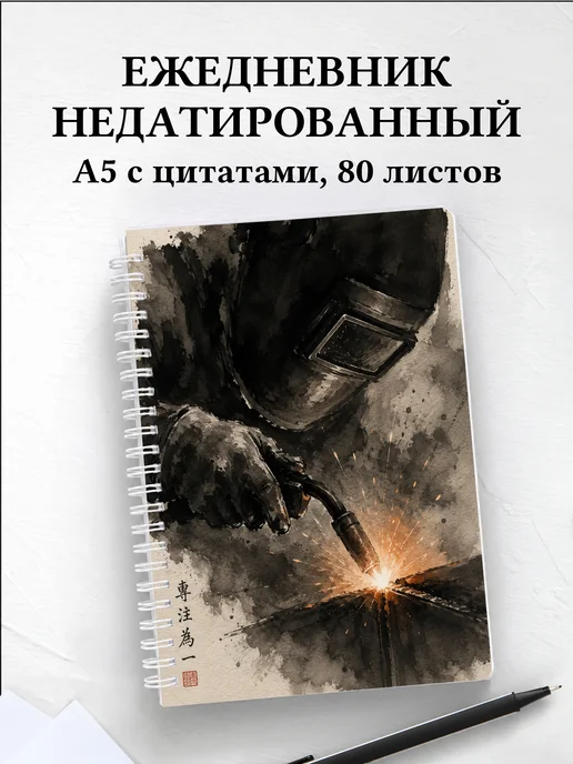 Ежедневник недатированный сварщика