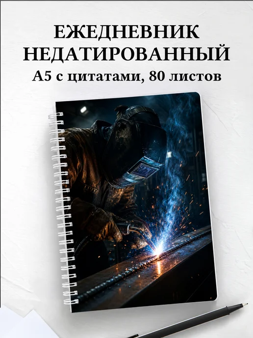 Ежедневник недатированный сварщика