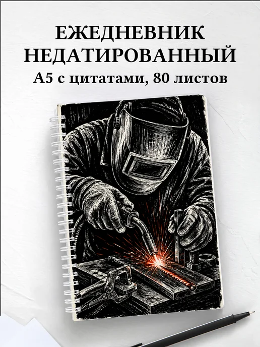 Ежедневник недатированный сварщика