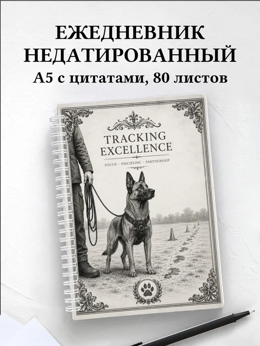 Ежедневник недатированный кинолога
