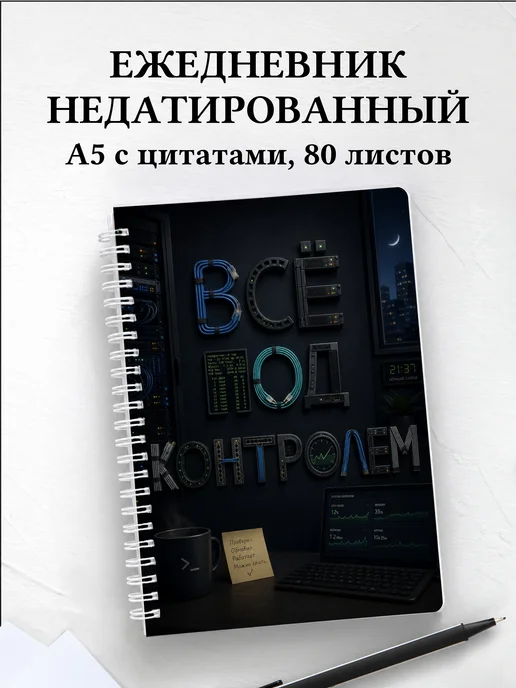Ежедневник недатированный системного администратора