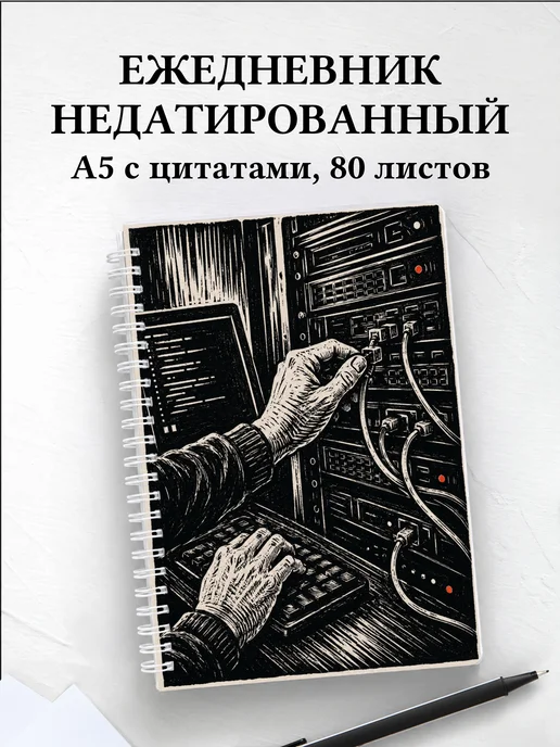 Ежедневник недатированный системного администратора