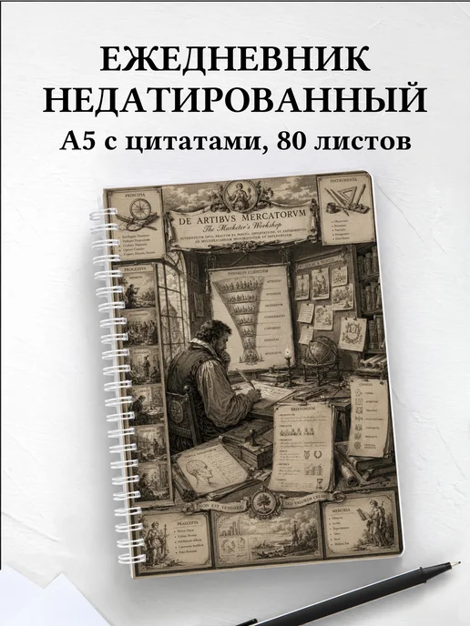 Ежедневник недатированный маркетолога