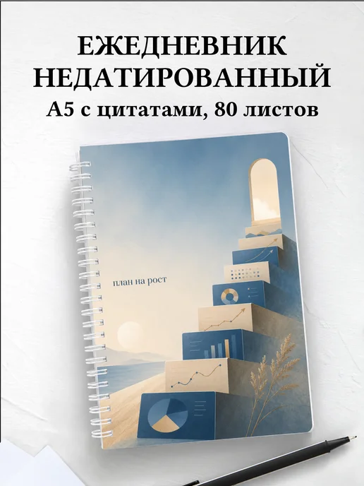 Ежедневник недатированный маркетолога