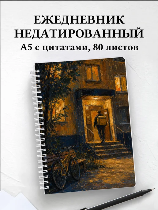 Ежедневник недатированный курьера