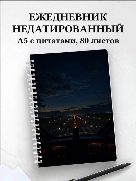Ежедневник недатированный пилота