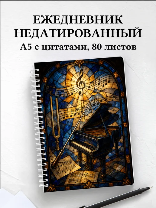 Ежедневник недатированный композитора