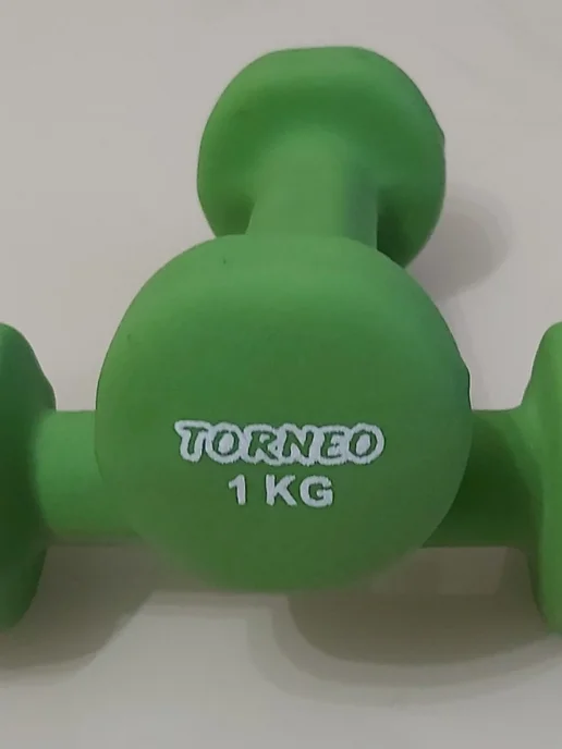 Гантели Torneo 1 кг, 1 кг