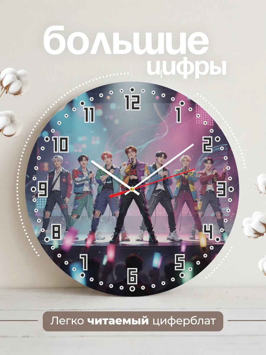 Часы настенные "Группа Victon" — фото 4