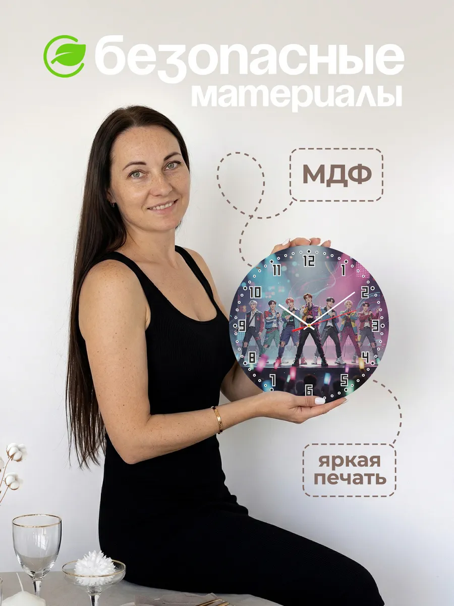 Часы настенные "Группа Victon" — фото 6