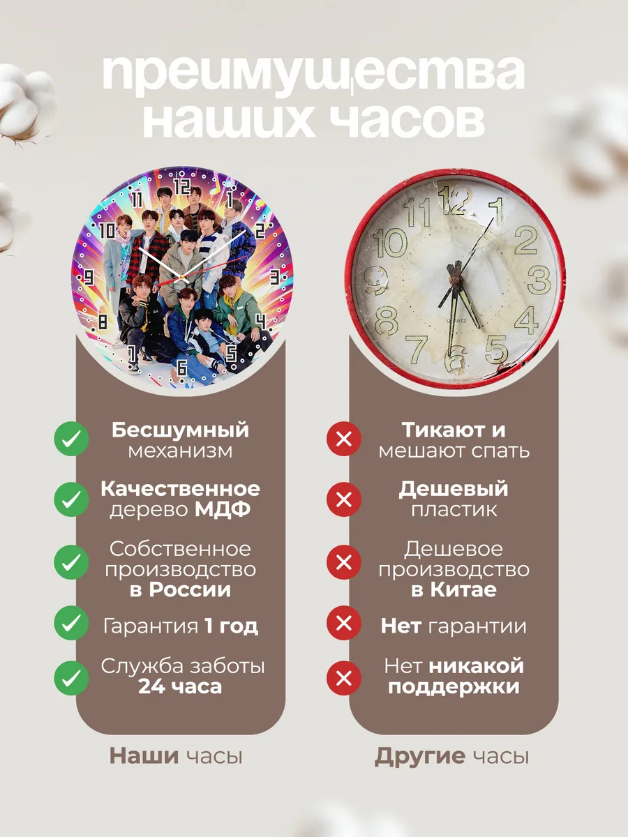 Часы настенные "Treasure" — фото 2