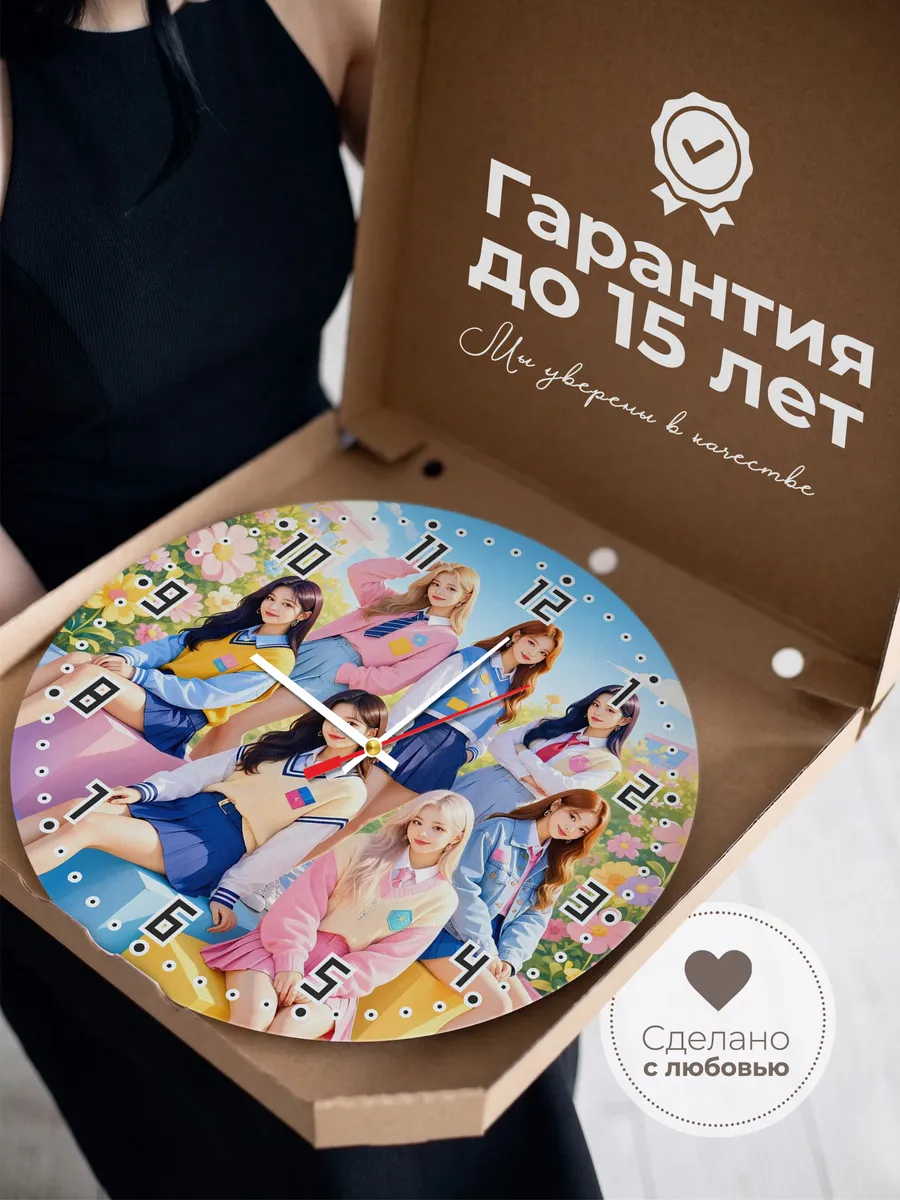 Часы настенные "Weeekly K-pop" — фото 5
