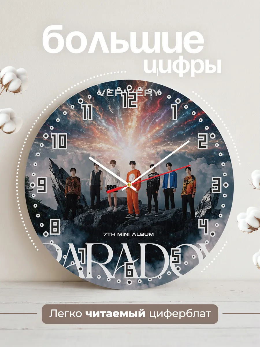 Часы настенные "VERIVERY" — фото 4