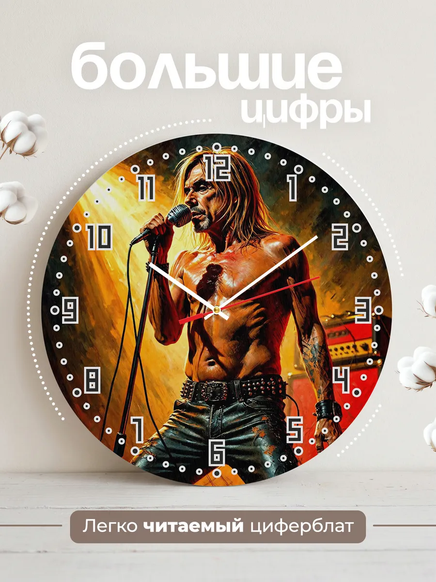 Часы настенные "The Stooges" — фото 4