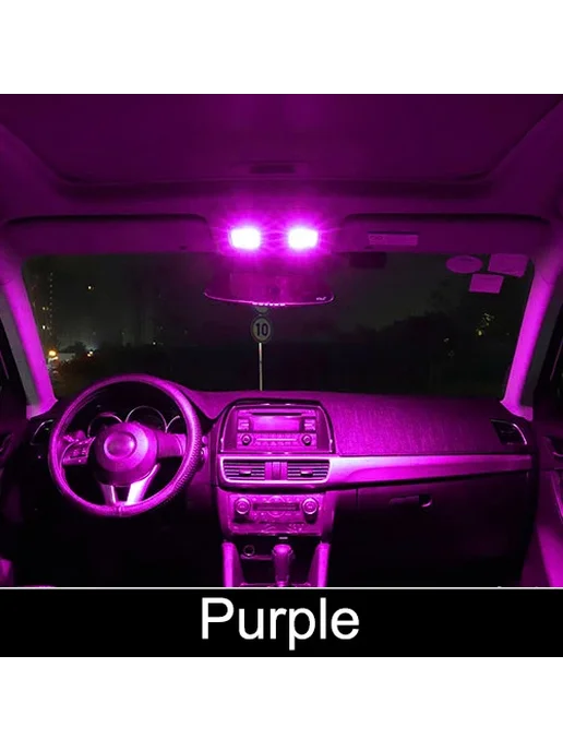 BMTxms Светодиодные фонари салона Purple для Alfa Romeo, фиолетовый