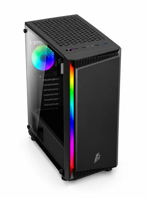 1stPlayer Компьютерный корпус RAINBOW RB-4 BK без Б П, черный, фото 2