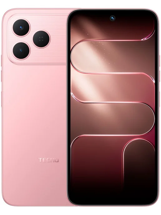 Смартфон TECNO Spark 50 4/256 ГБ, розовый