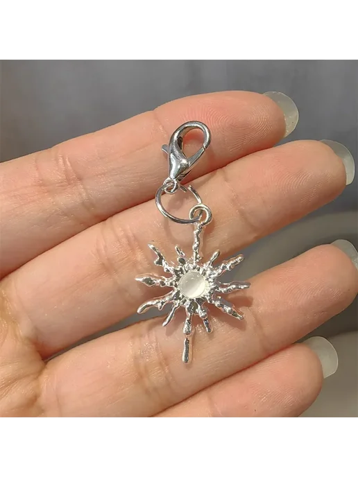 SMATLELF 1 шт. Оригинальные подвески для обуви Sun flower, 1 шт