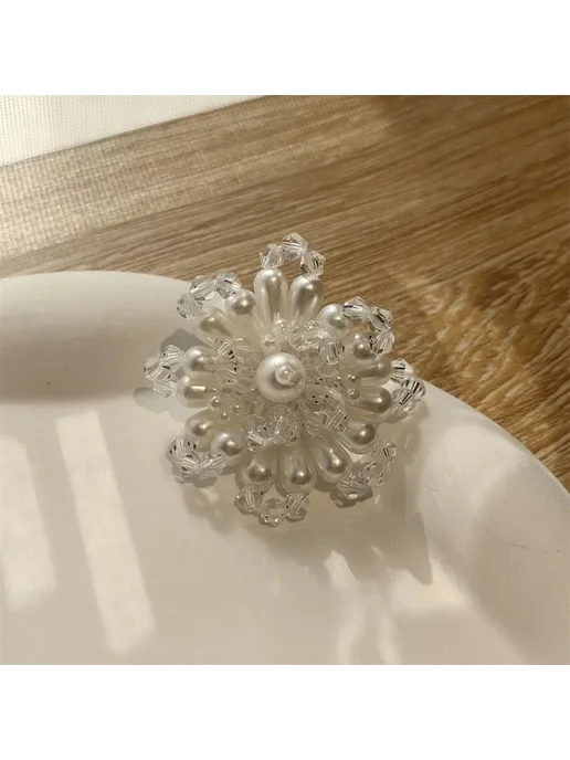 SMATLELF 1 Шт. Подвески для обуви Transparent flower, 1 шт