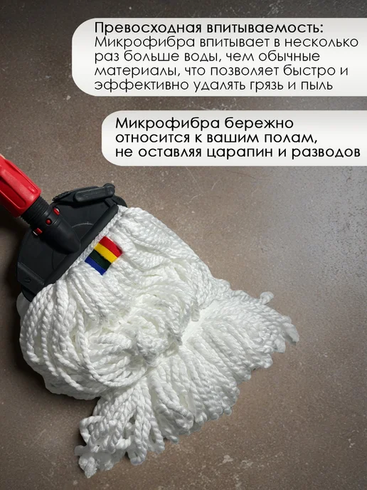 Насадка на швабру МОП Кентукки, 250 гр, 250 г, фото 2