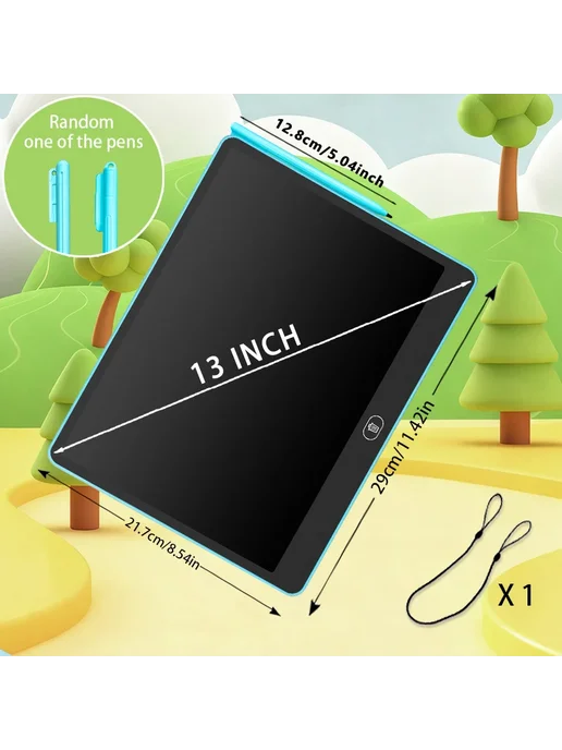 RSP Детский планшет для рисования 11 13 16 дюймов 13 inch bl, вариант