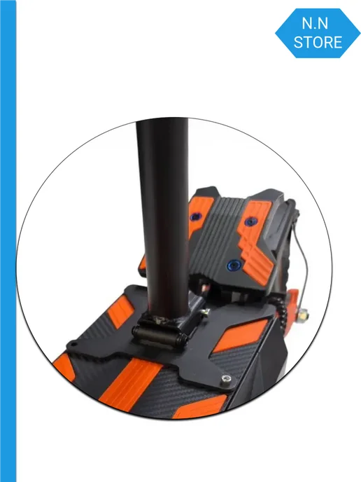 KUGOO Сиденье в сборе для электросамоката F3 Pro Max, черный, фото 5