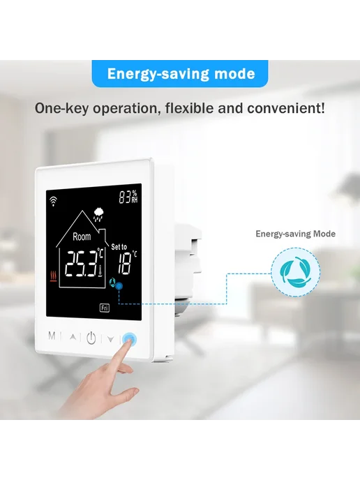 ecobuy well Умный термостат Rti-Tek для теплого пола 3A Gas boiler, вариант, фото 6
