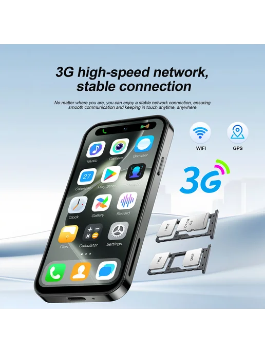 Смартфон SERVO Mini 3G 2 2/16 ГБ, бежевый, фото 5