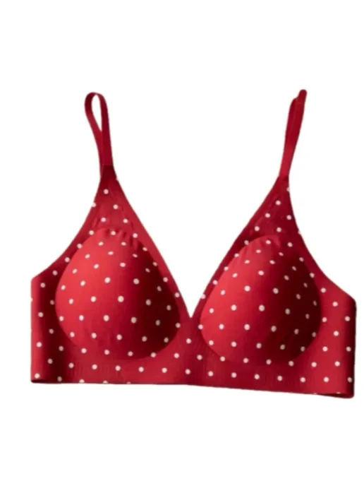 YUQI Комплект нижнего белья polka dot, красный, фото 2