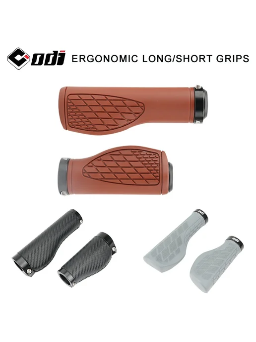 ODI Эргономичные Велосипедные Ручки MTB Из Высококачественно, черный, фото 2