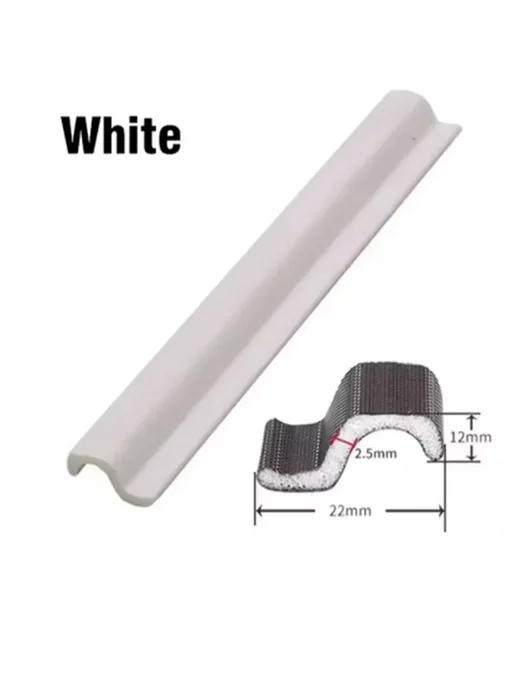 Нет бренда Самоклеящаяся уплотнительная лента WHITE 1m, белый