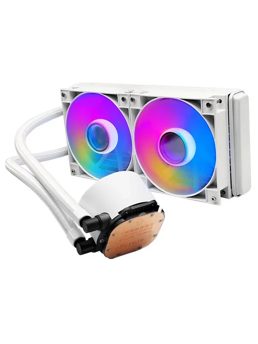 MANMU Жидкостное Охлаждение Процессора RGB Fan-W WHITE, белый, фото 2