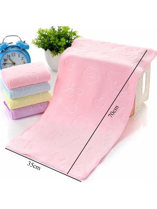 Нет бренда Полотенца для собак и кошек из полиэстера Pink, розовый, фото 7