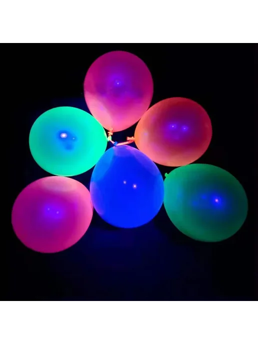 Нет бренда Неоновые флуоресцентные шары random mix 20pcs, 20 шт, фото 5