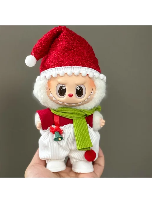 Нет бренда Костюм оленя Labubu, белый, 15-17 см, белый, фото 4