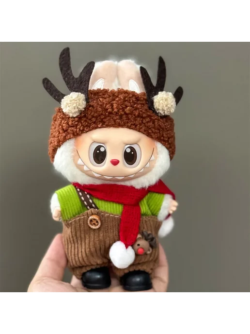 Нет бренда Костюм оленя Labubu, белый, 15-17 см, белый, фото 5