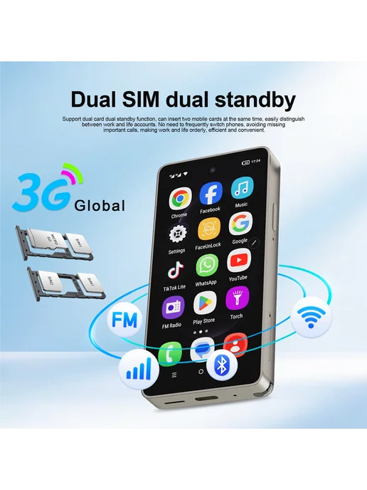 Смартфон SERVO 3G 1/16 ГБ, желтый, фото 3